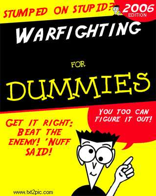 Warfighting for Dummies