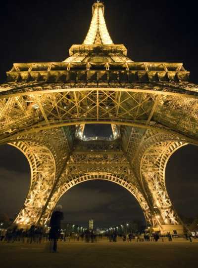 Eiffel Tower at night