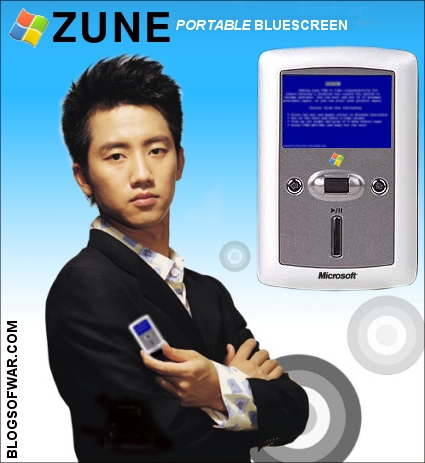 Microsoft Zune Blue Screen