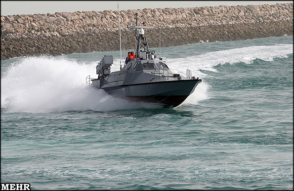Iranin speed boats delivered from NK