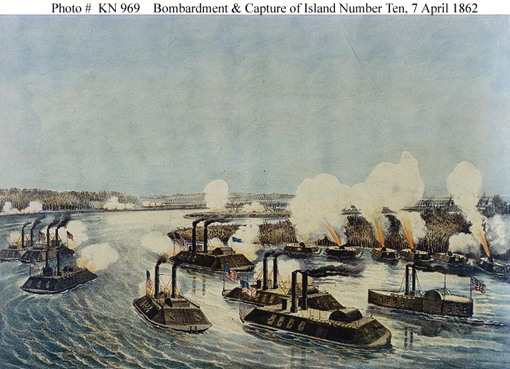 Island Nr 10 Bombardment