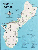 Map of Guam