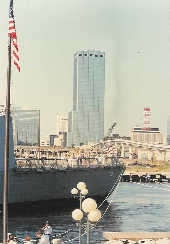 USS CARR (FFG-52) at Harbor Island, Tampa, FL