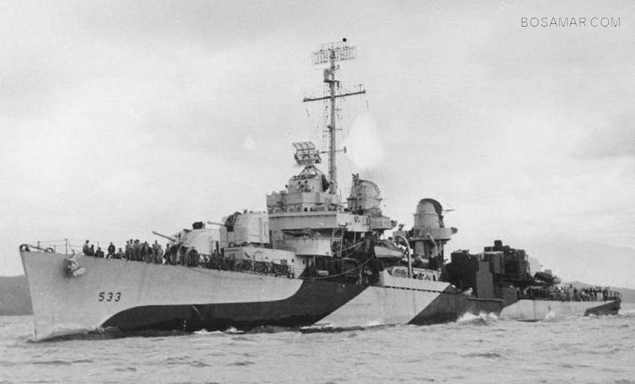 USS HOEL (DD-533)