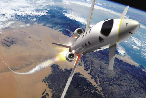 EADS Astrium Space Jet Ascending