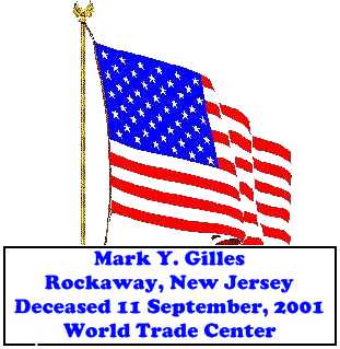 Flag for Mark Gilles