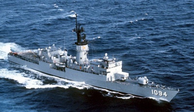 USS PHARRIS (FF-1094) on UNITAS XXI 1982